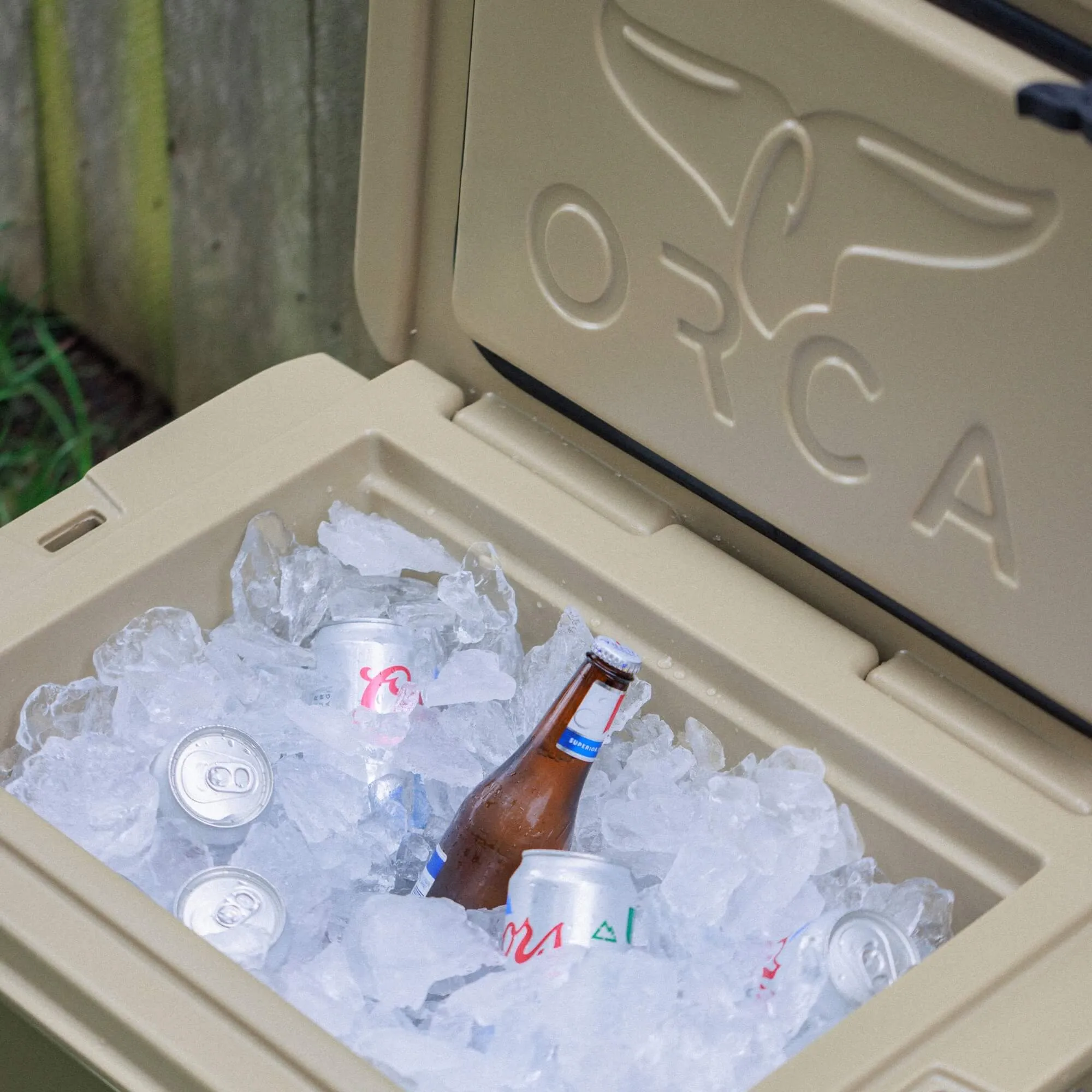 40 Quart Cooler Tan