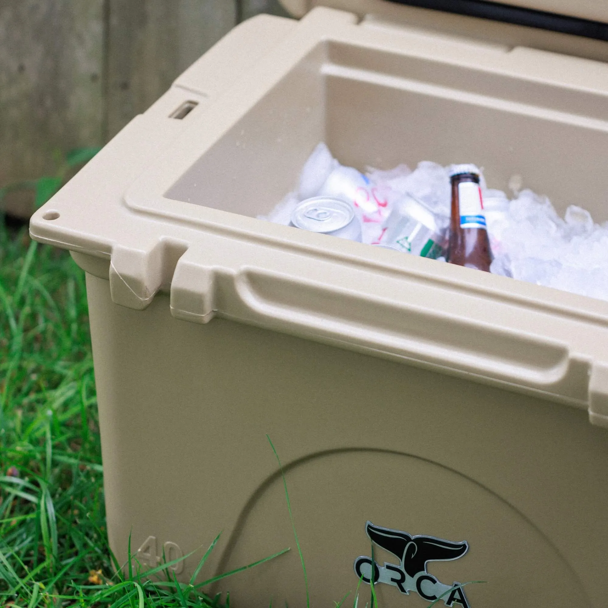 40 Quart Cooler Tan