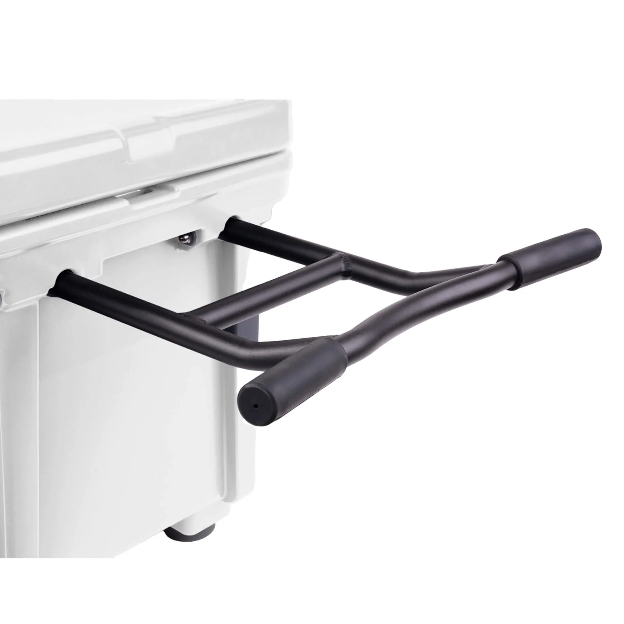 65 Quart Wheeled Cooler White
