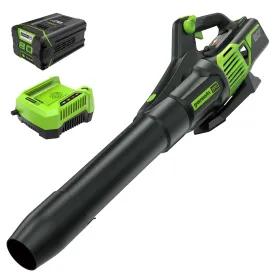 80V 730 CFM Cordless Battery Leaf Blower w/ 2.5Ah Battery & Rapid Charger