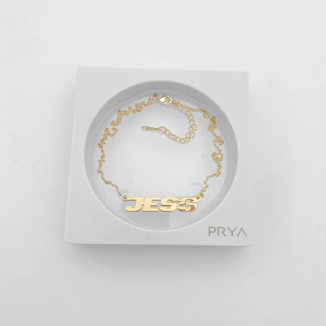 Action Custom Name Necklace