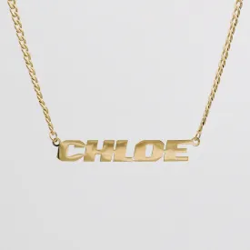 Action Custom Name Necklace
