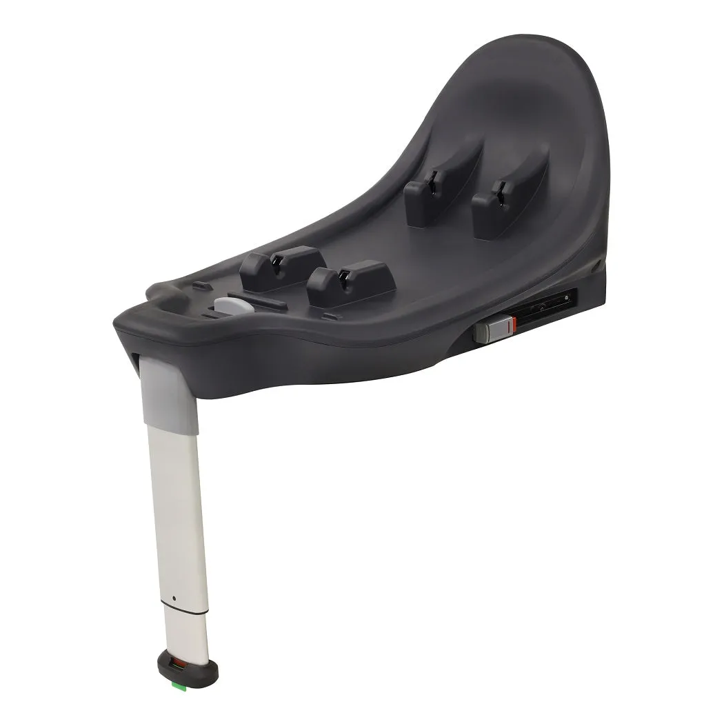 BabyStyle Prestige Vogue Pram Travel System (Black/Black/Ebony) with Isofix Base