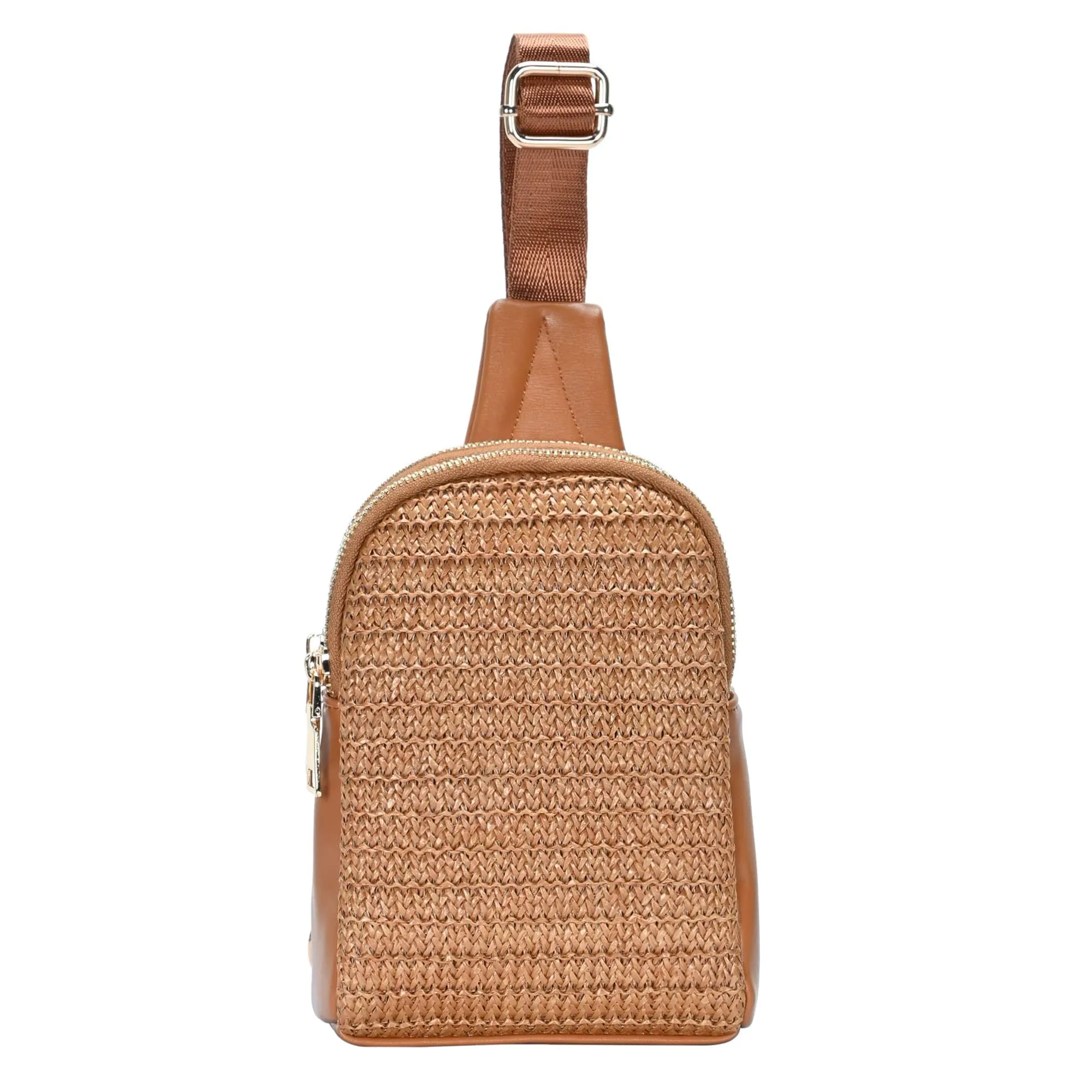 BGW5815 Maddie Straw Sling Bag