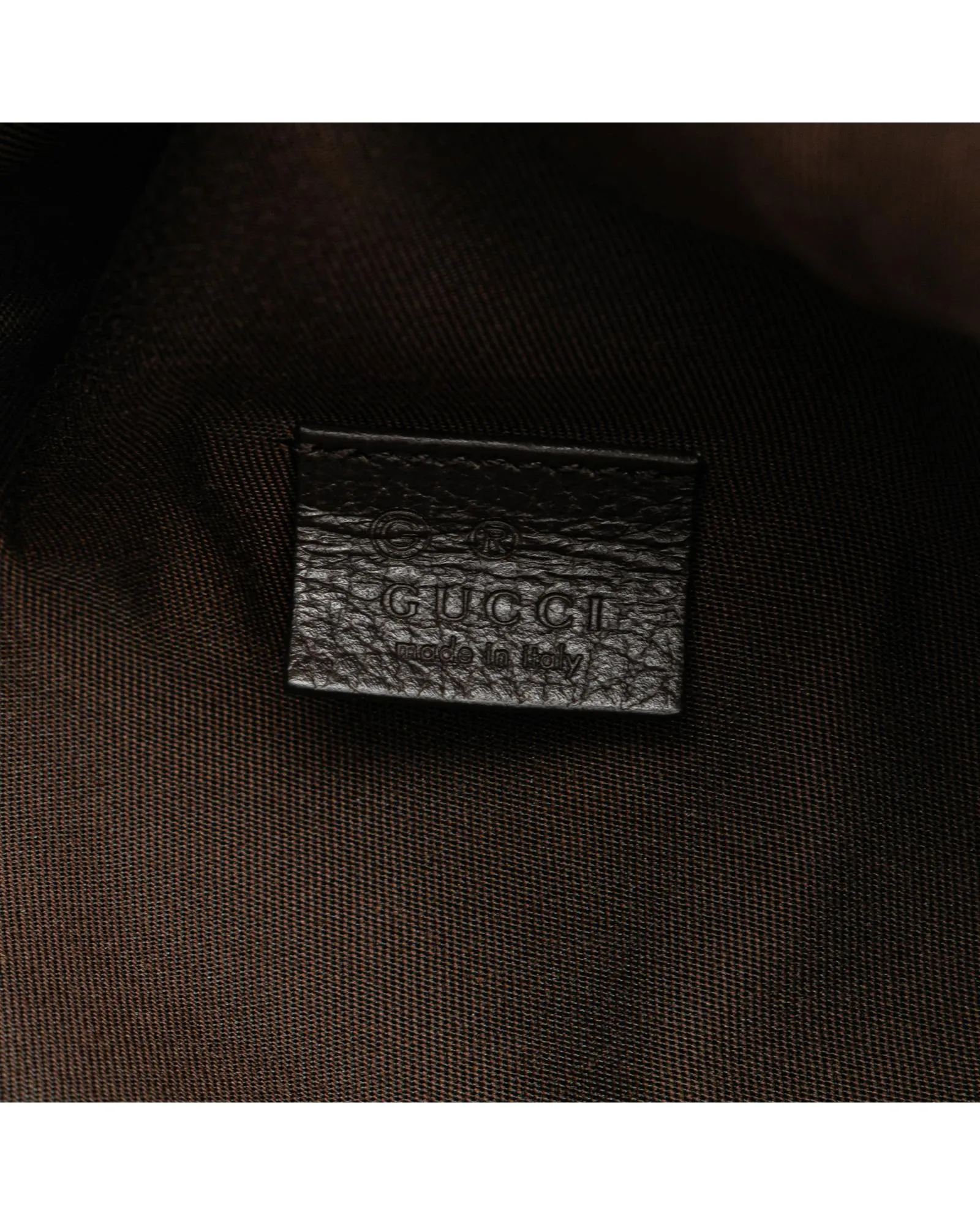 Canvas Waist Pouch with Leather Trim and Multiple Pockets