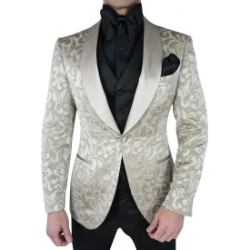 Champagne Oro Paisley Dinner Jacket @ The Vault