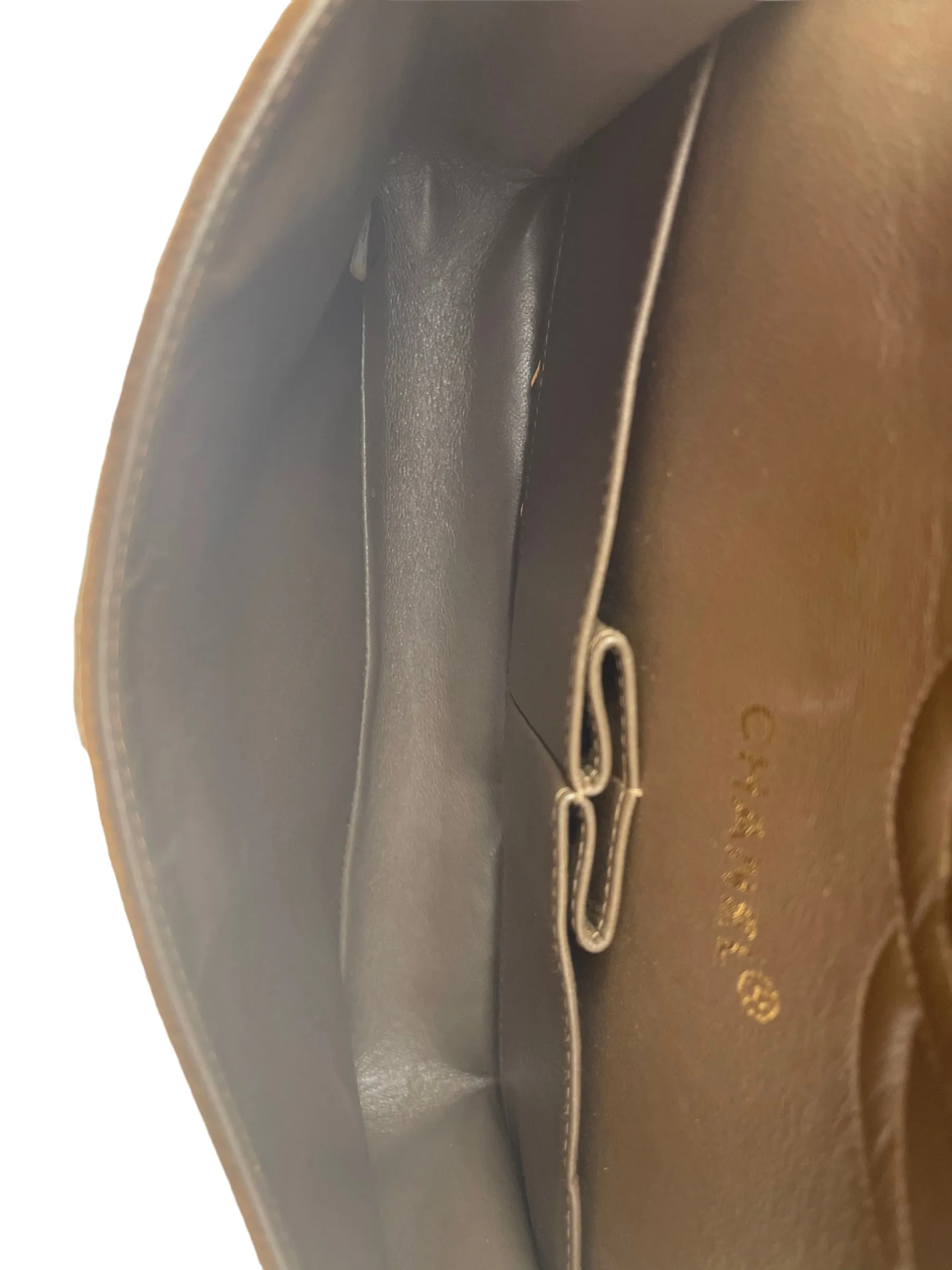 Chanel Brown Quilted Suede Medium Classic Double Flap