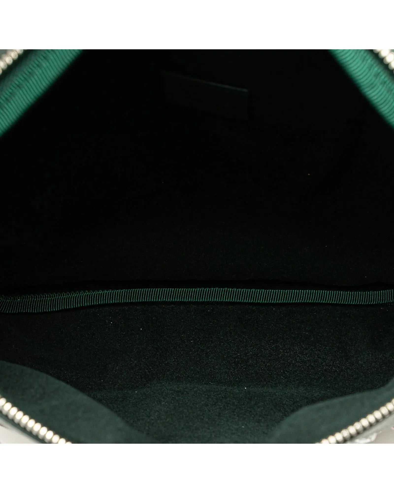 Crystal Embellished Leather Belt Bag