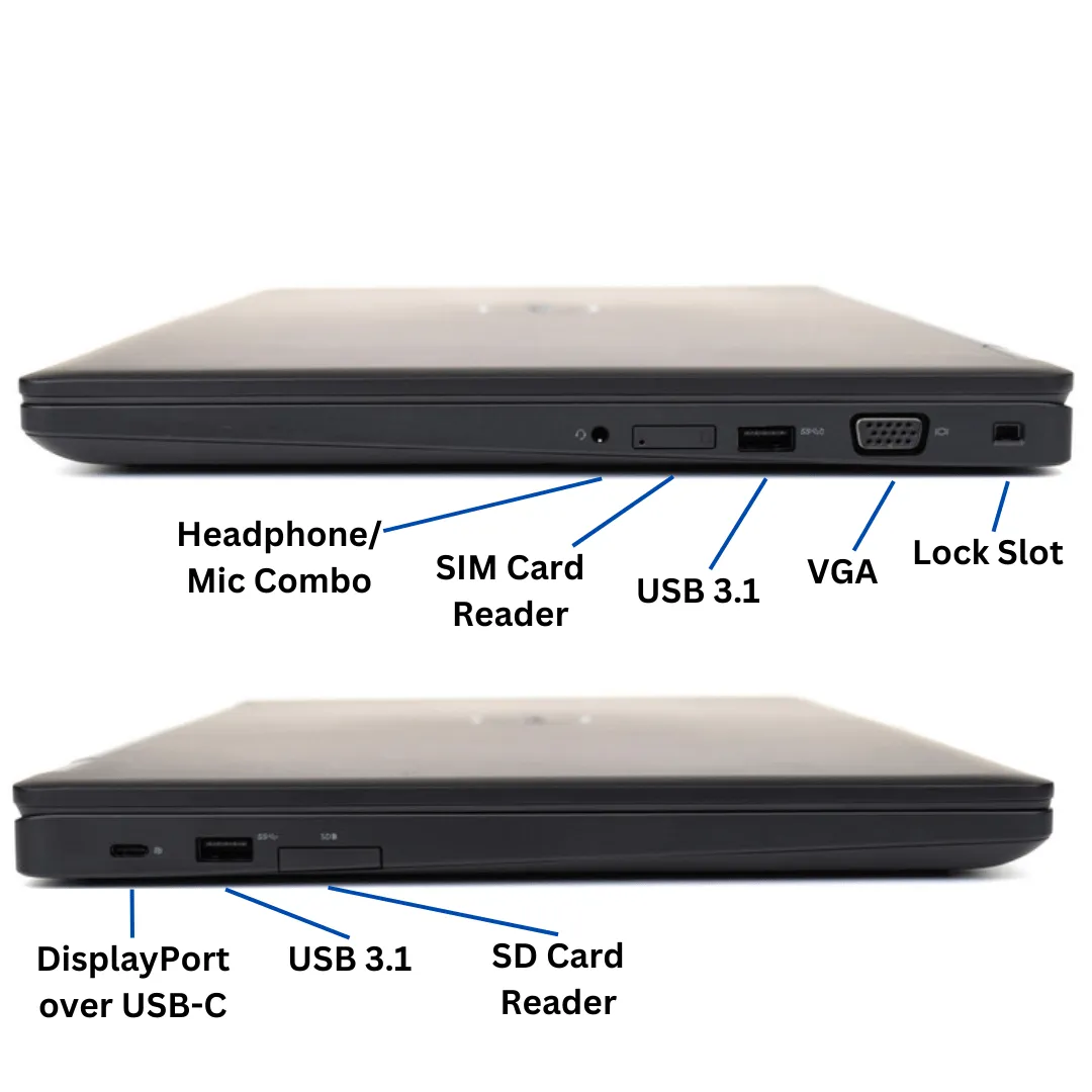 Dell Latitude 15.6" 5590 i5 Gen 8 Laptop | Windows 11