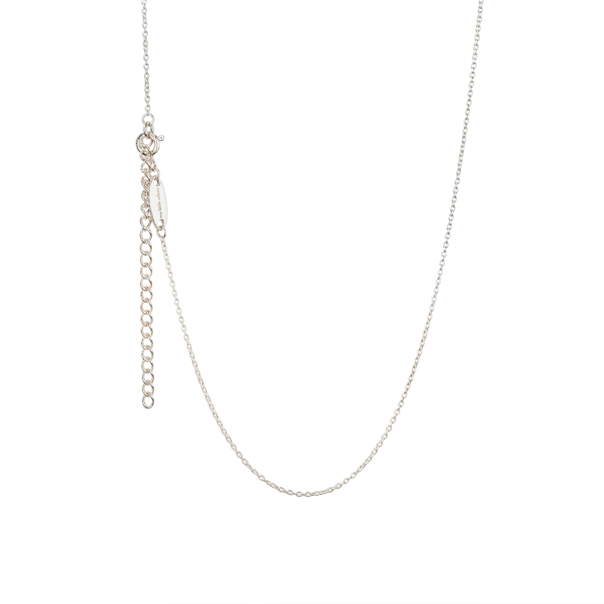 Fluffy Bunny Rabbit Pendant & Necklace - Sterling Silver