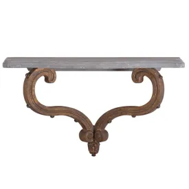 French Glam Bracket Console Shelf