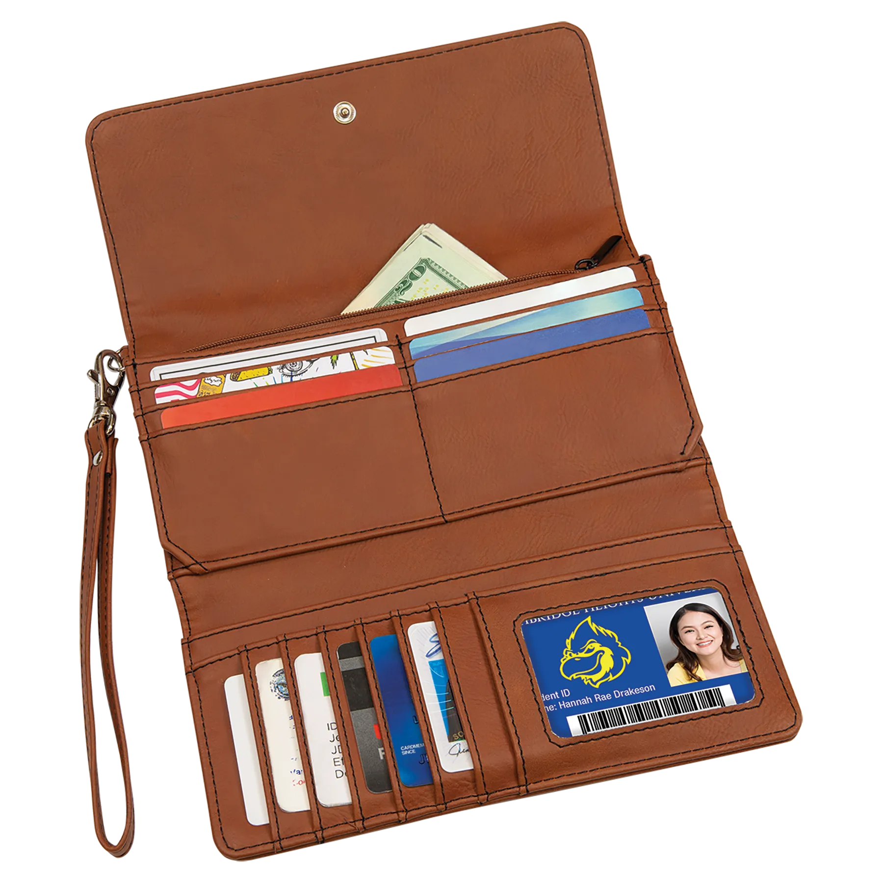 Game On D20 Clutch Wallet