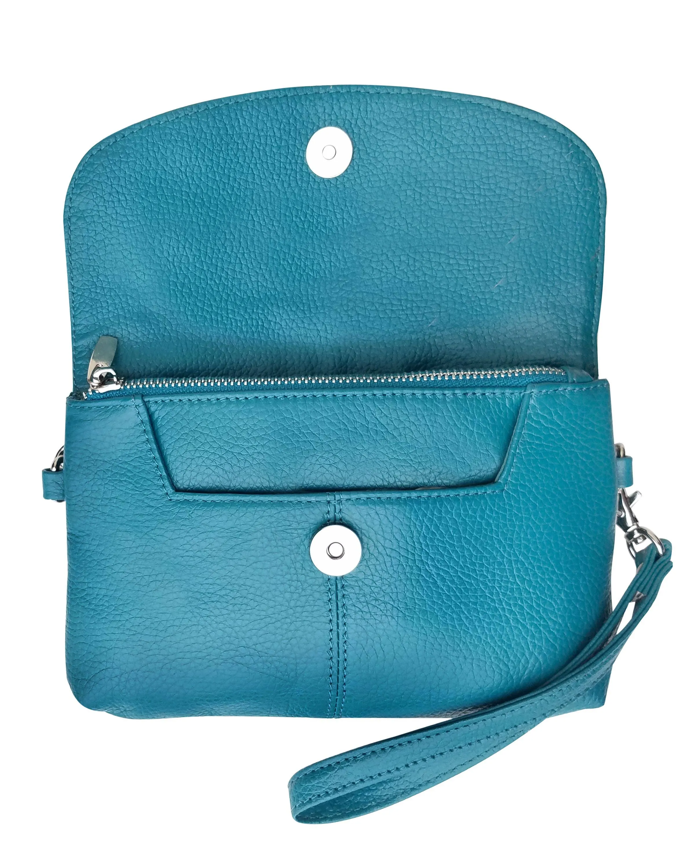Genuine Leather Donna-May Clutch