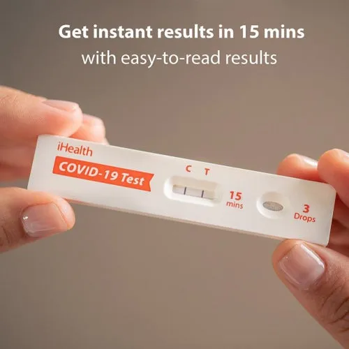 iHealth COVID-19 Antigen Rapid Test - Includes 2 Tests