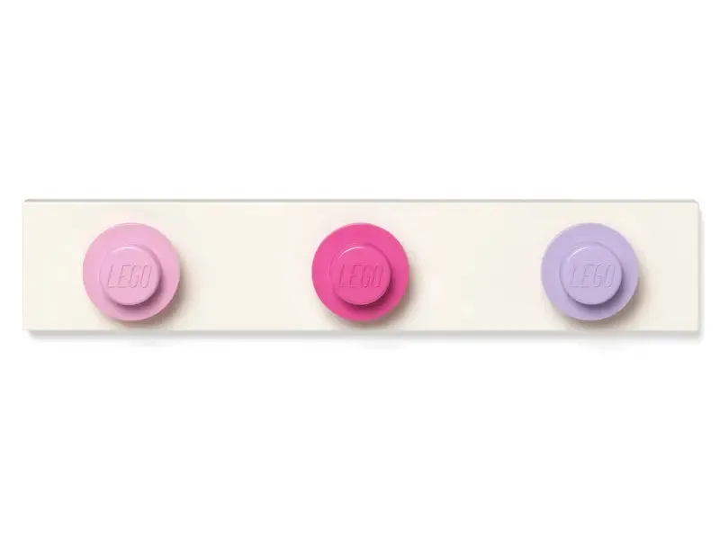 Lego Wall Hanger Rack - Pink/Purple- REDUCED BY 30%