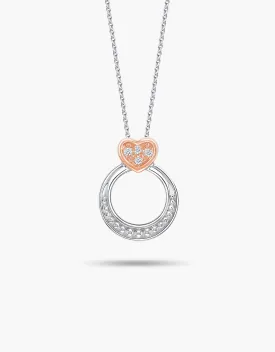 LVC Charmes Cygne Mini Ring Necklace