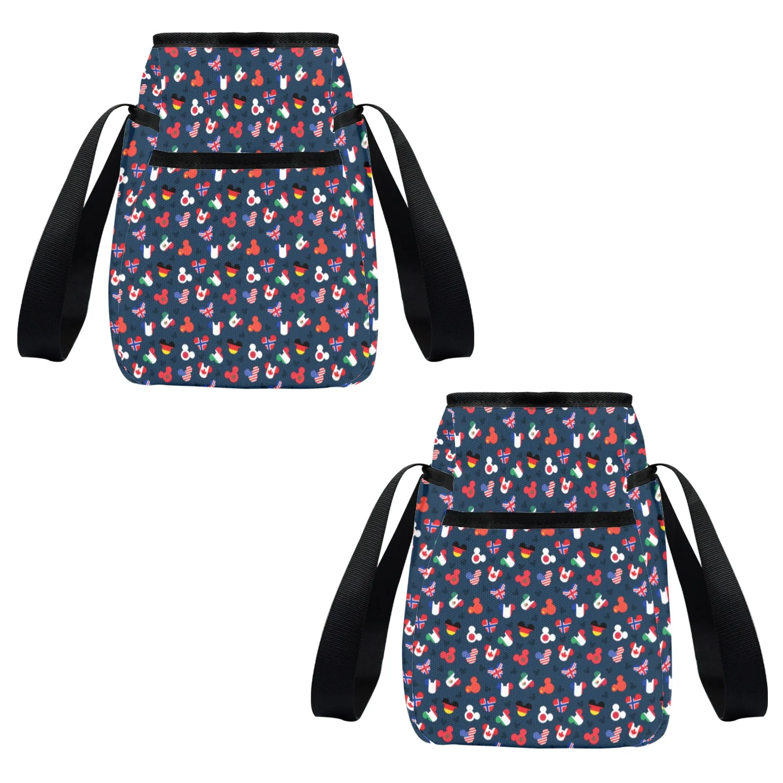 Mickey Flags Large Capacity Insulated Tote Bag
