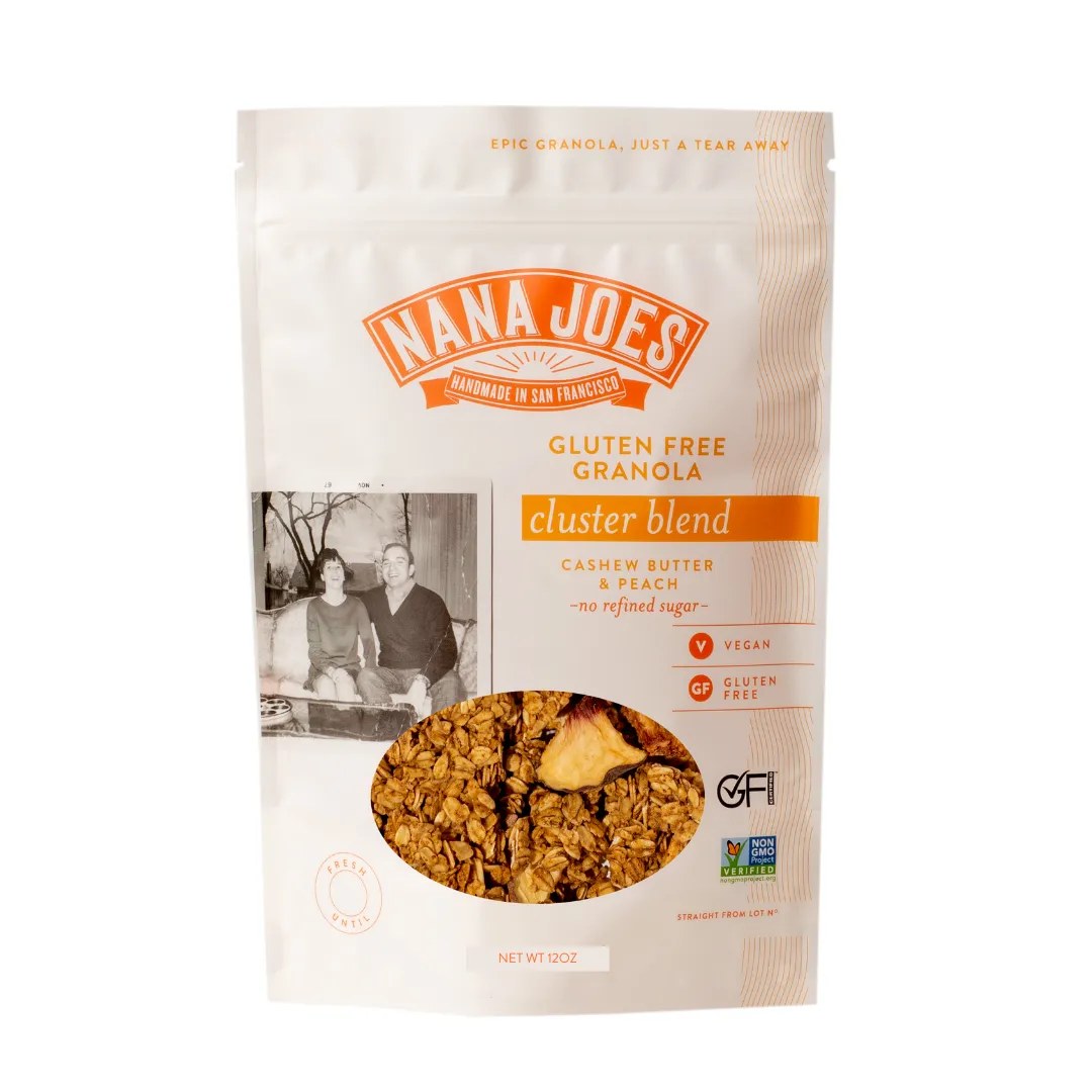 Organic Cluster Blend: Cashew Butter & Peach