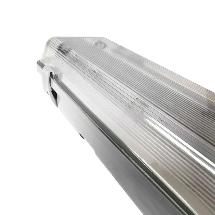 Powermaster 6ft T8 Twin LED Tube Fitting - IP65