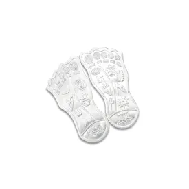 Pure Silver Maa Laxmi Charan Paduka for Worship