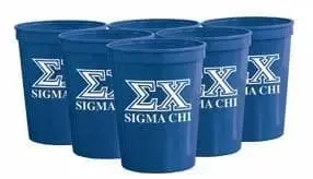 Sigma Chi Royal Plastic Cup