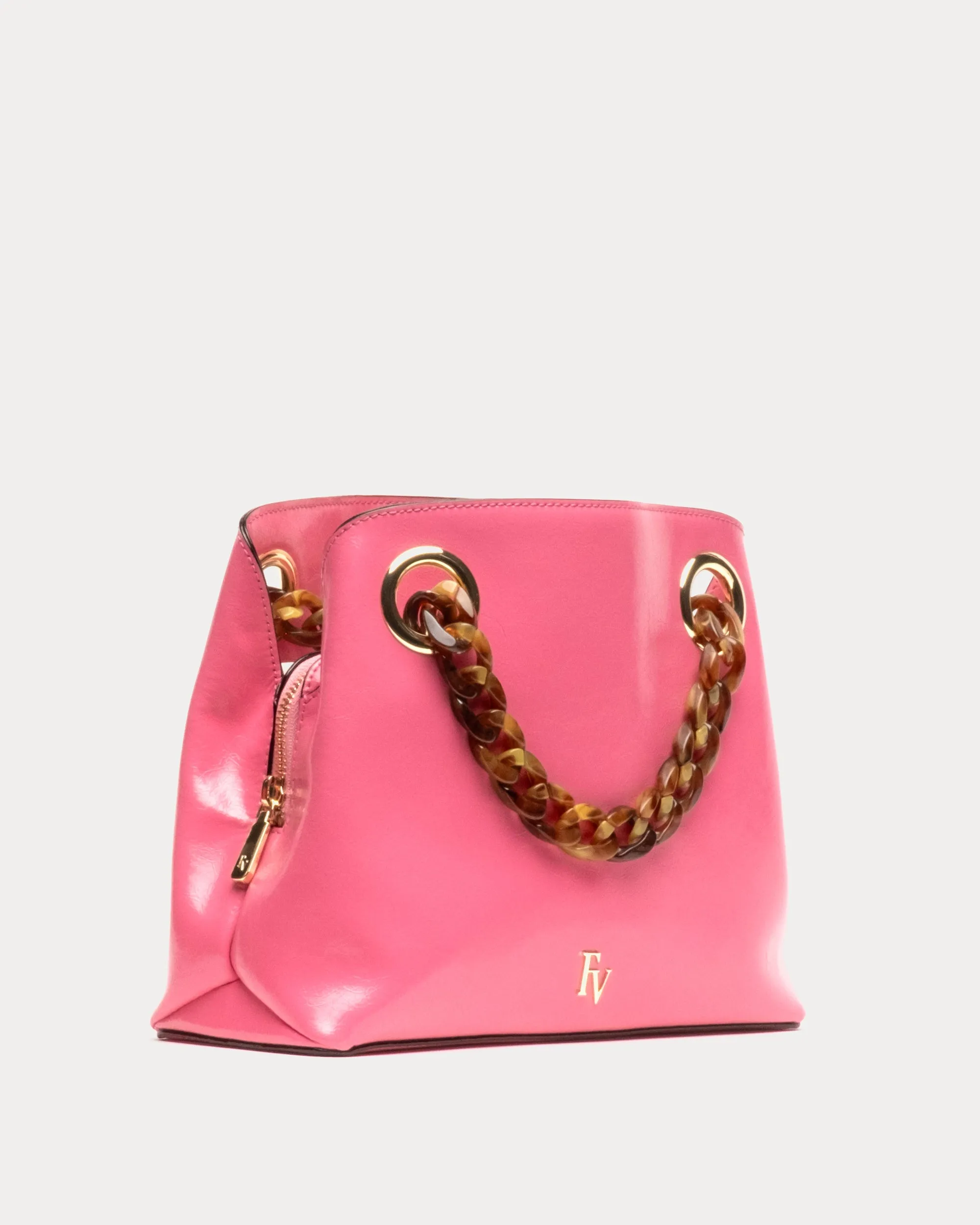 Skip Tote Crinkled Leather