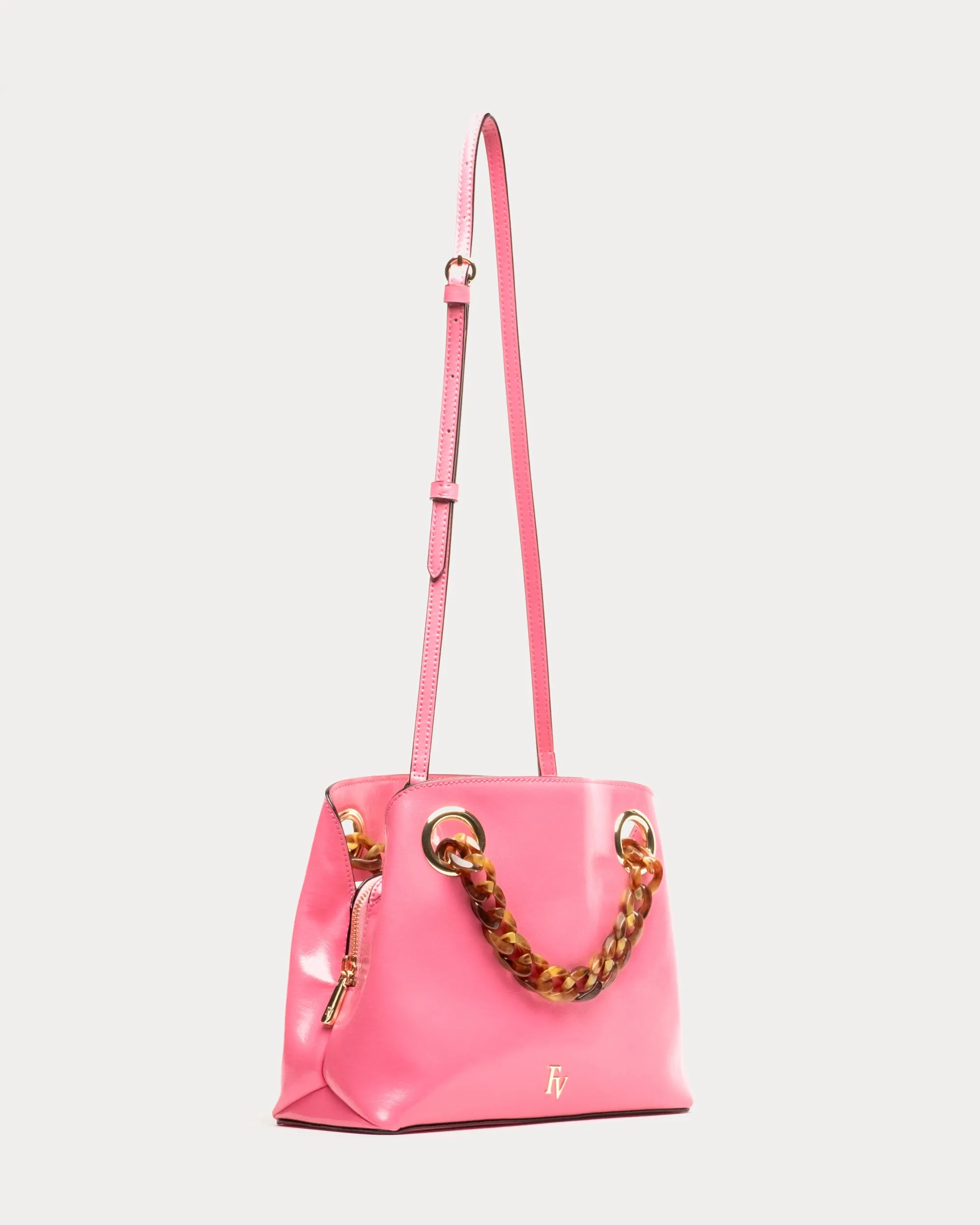 Skip Tote Crinkled Leather