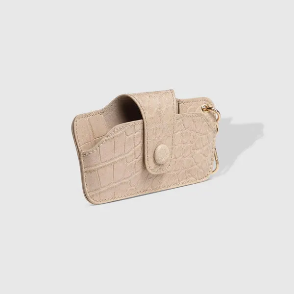 Skittle Sunglass Case - Croc Butter