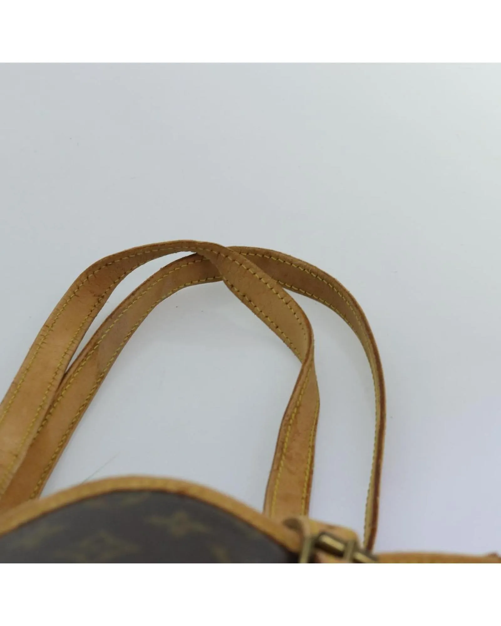 Vintage Monogram Canvas Shoulder Bag with Adjustable Strap by Louis Vuitton