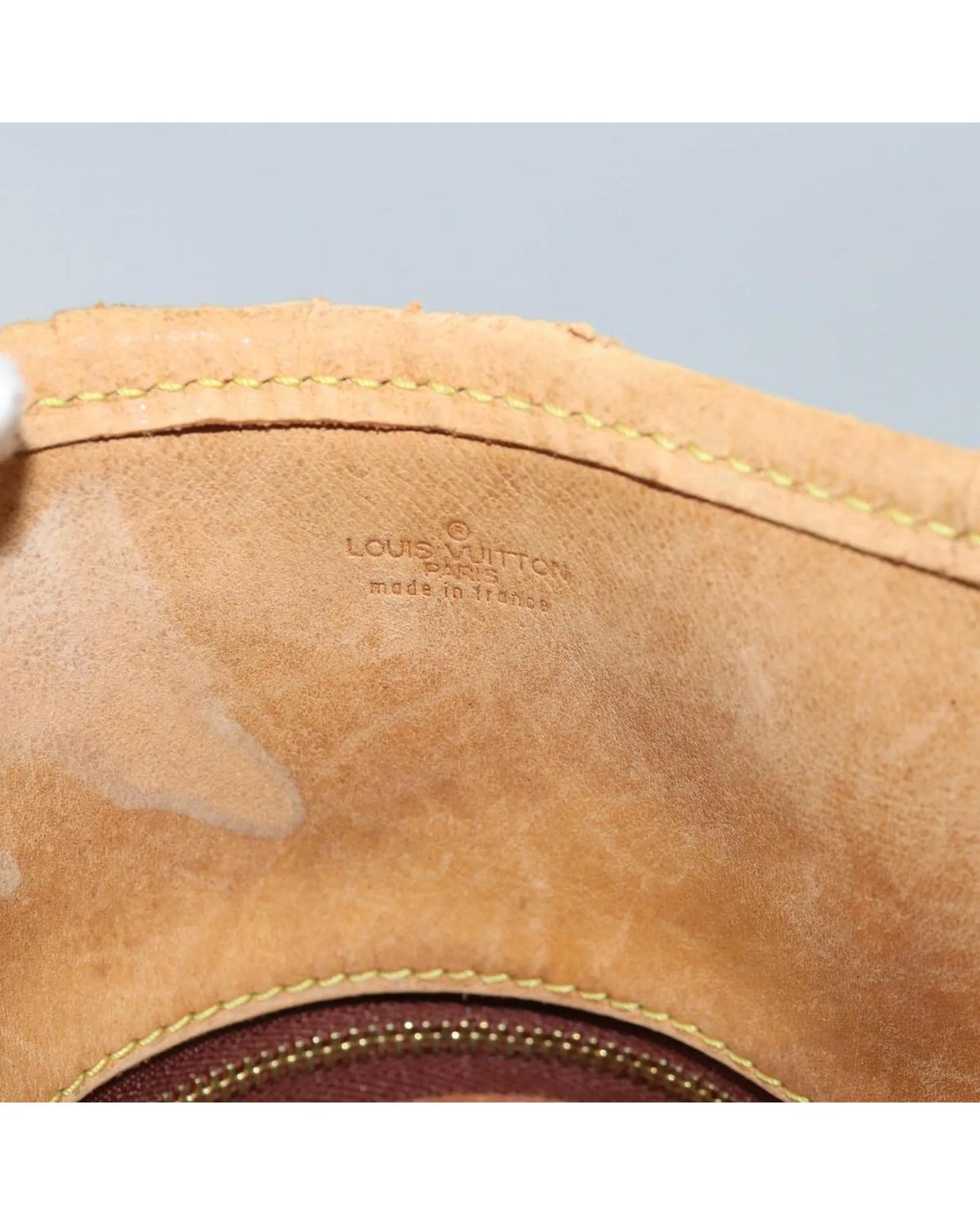 Vintage Monogram Canvas Shoulder Bag with Adjustable Strap by Louis Vuitton