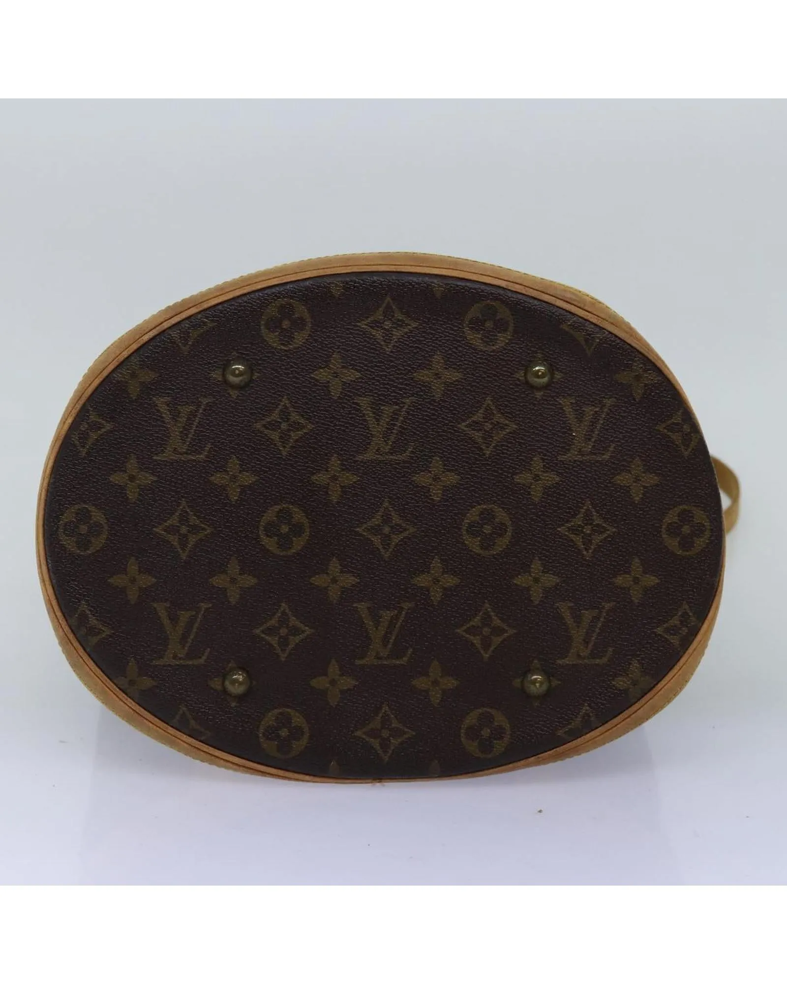 Vintage Monogram Canvas Shoulder Bag with Adjustable Strap by Louis Vuitton